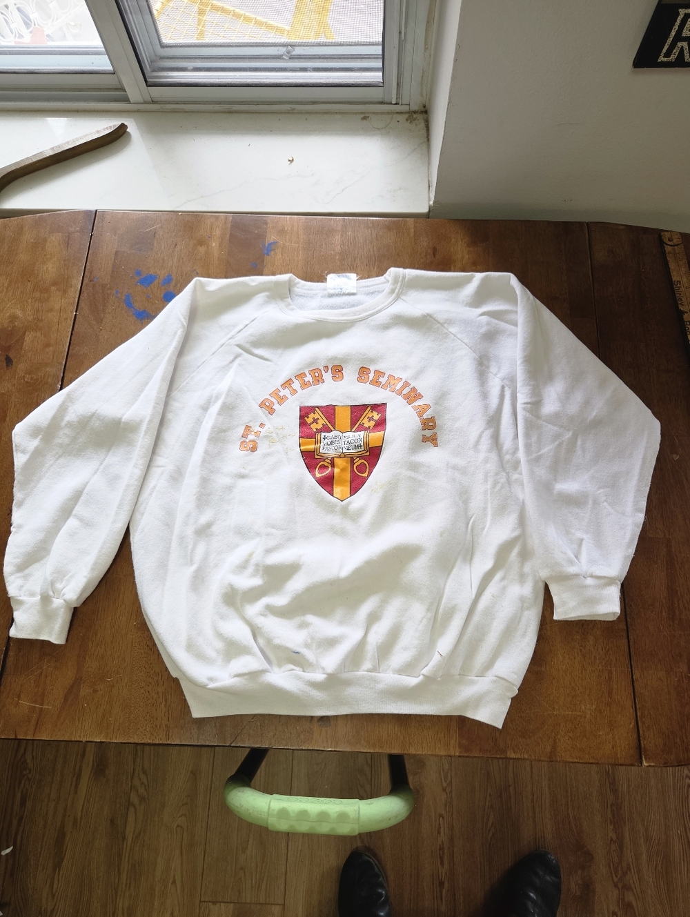 Vintage St. Peter's Seminary London Ontario Crewneck Sweatshirt - Size Large - R